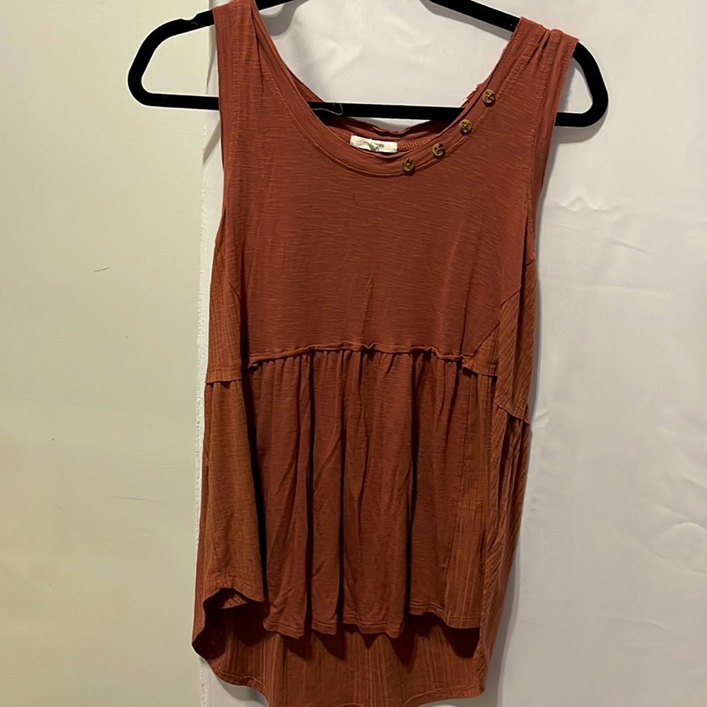 Rust color shirt